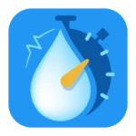 water drink reminder android application logo